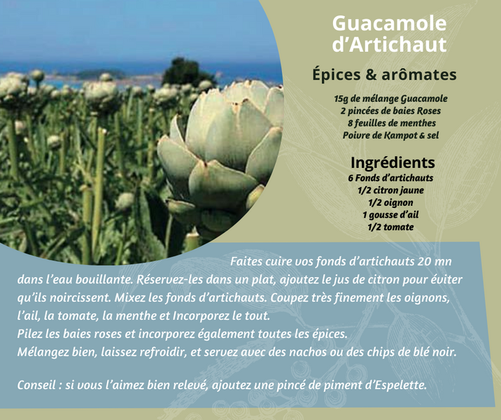 Guacamole d’artichaut