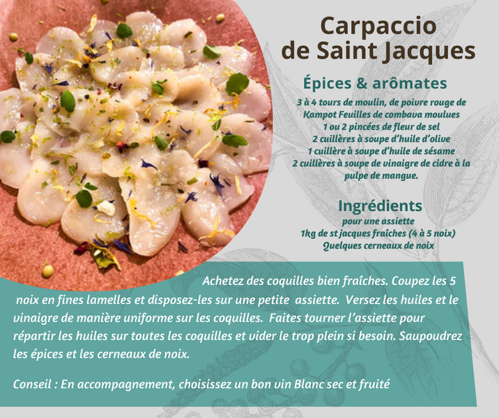 Carpaccio de Saint Jacques
