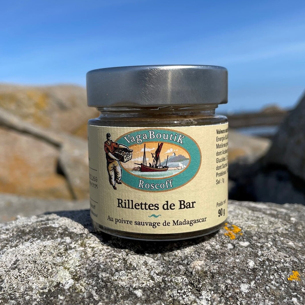 Rillette de bar au poivre Voatsiperifery 90g